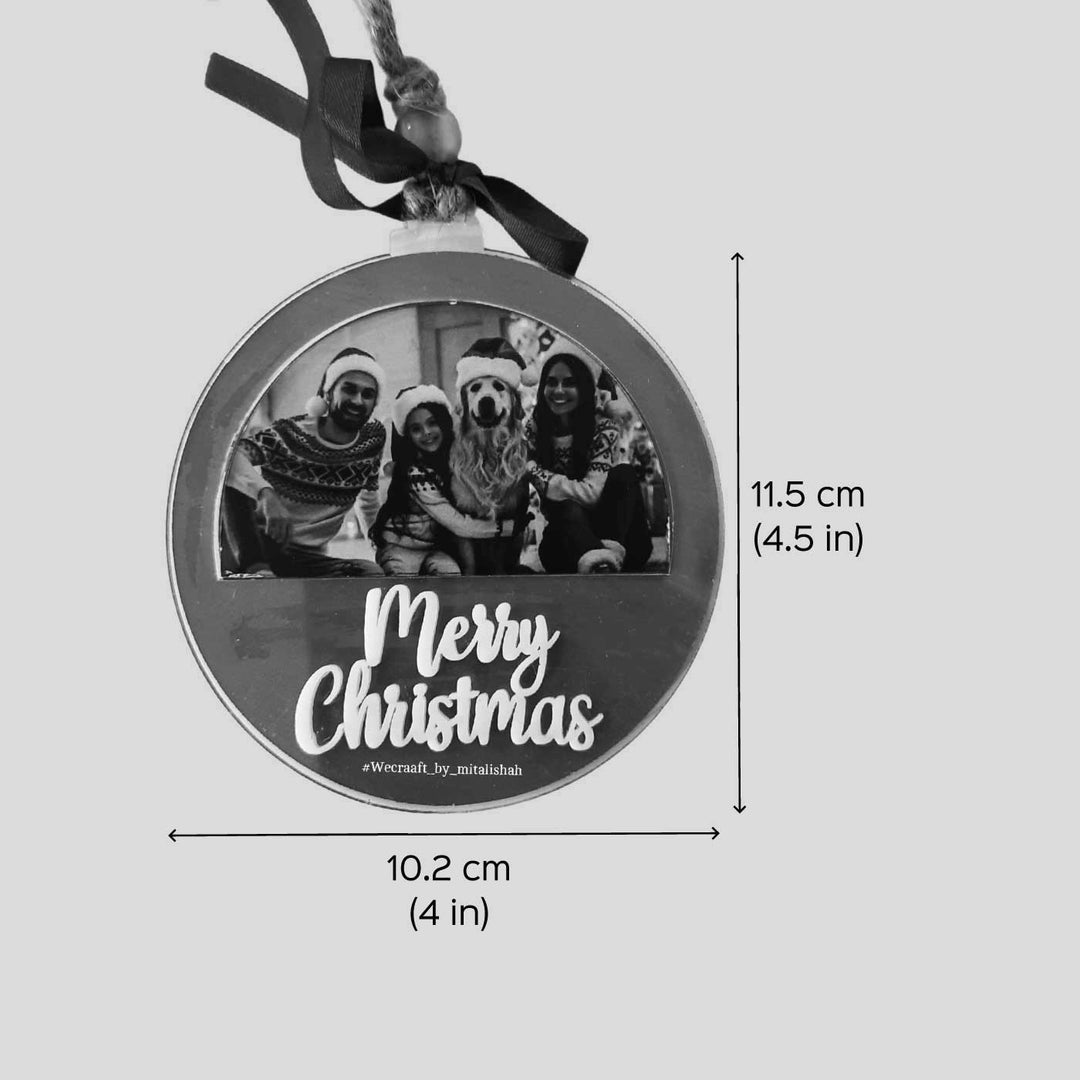 Photo Personalized Ornament For Christmas Tree Decoration