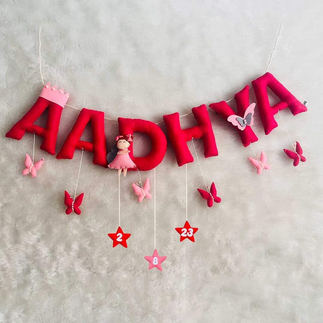 Handcrafted Personalized Minimalistic Bunting For Kids