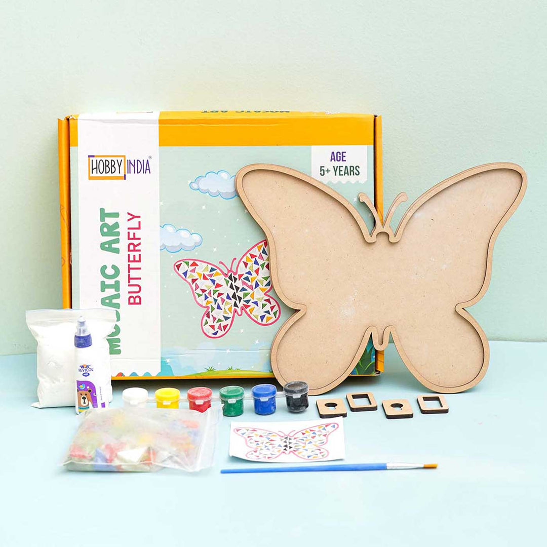 ButterflyTheme Mosaic DIY Kit For Kids