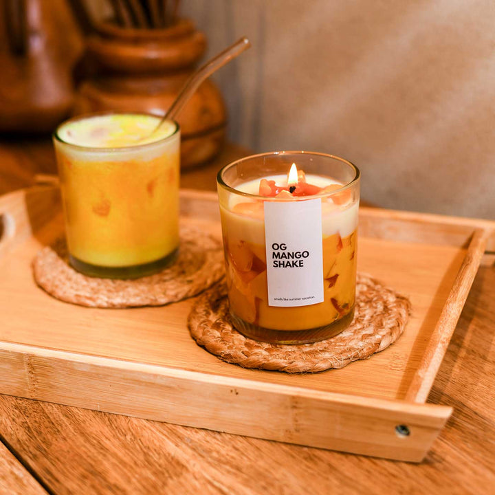 Handmade Og Mango Shake Soy Wax Candles | Xmas Gifting Ideas