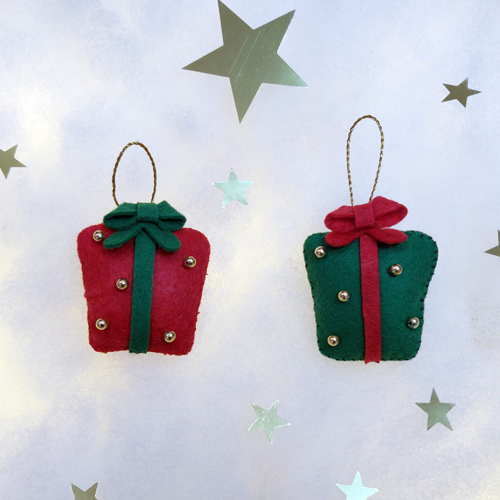 Handmade Felt Gift Christmas Ornament | Set Of 4