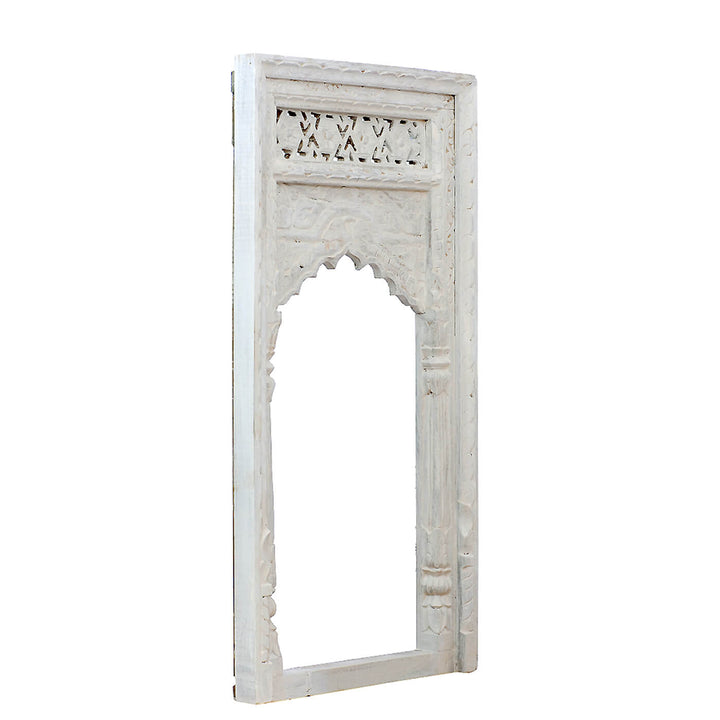 Handcrafted Antique Reclaimed Wood Jharokha | 36 x 19 Inch