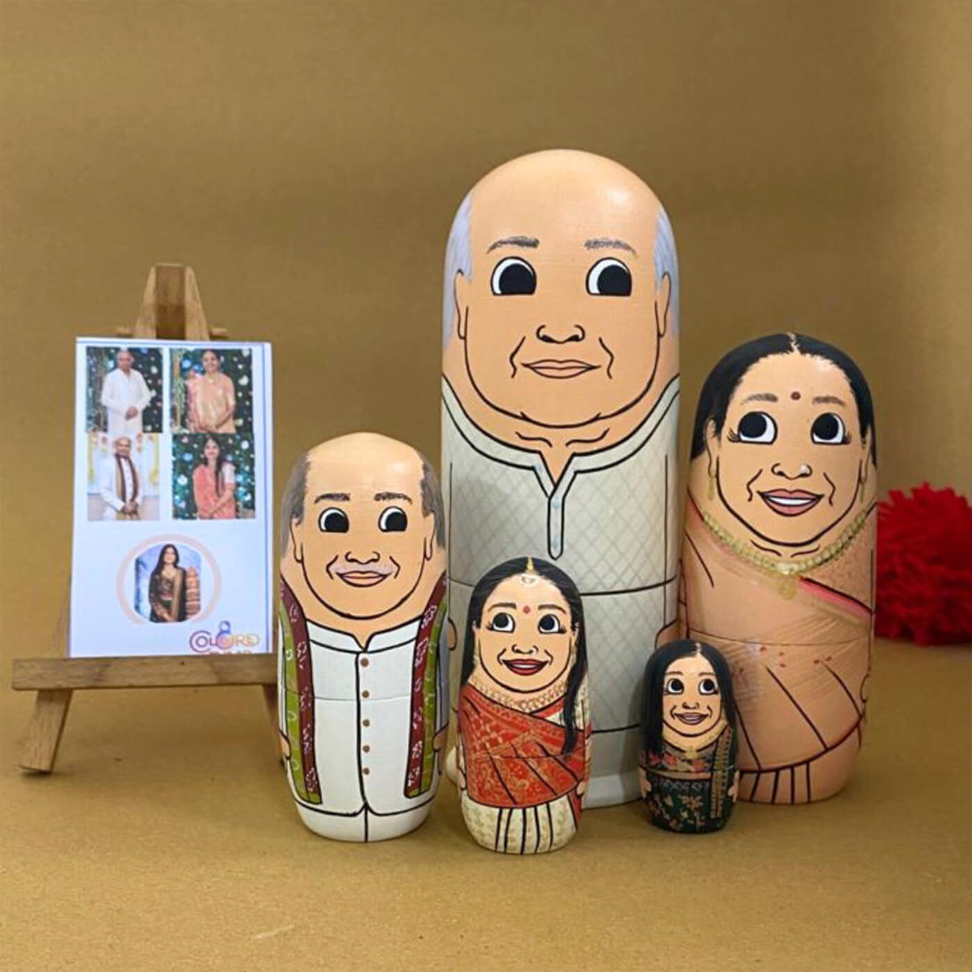 Personalized hot sale nesting dolls