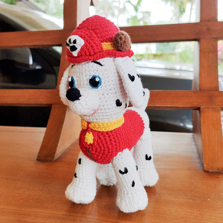 Crochet Paw Patrol Theme Cotton Doll