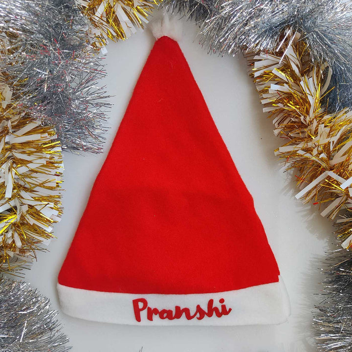 Personalised Christmas Santa Cap