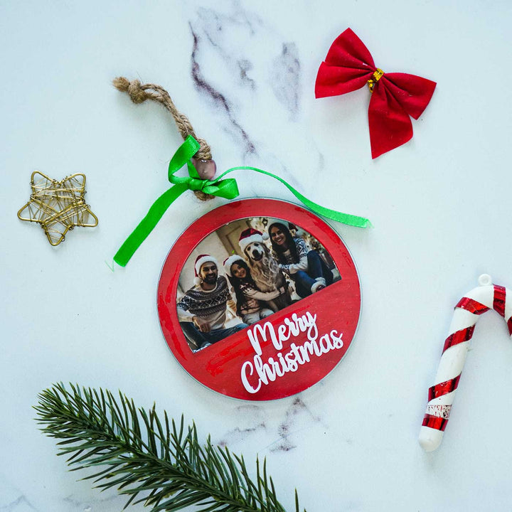 Photo Personalized Ornament For Christmas Tree Decoration