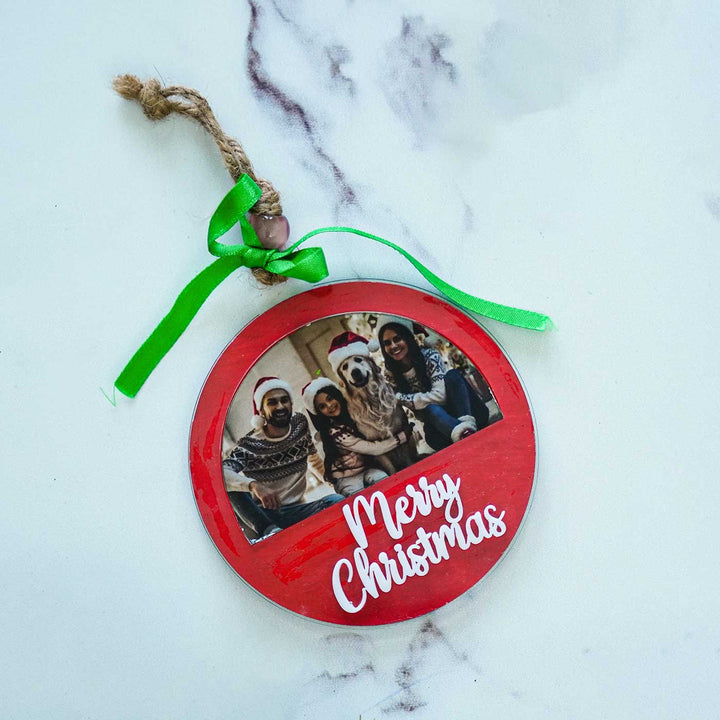 Photo Personalized Ornament For Christmas Tree Decoration