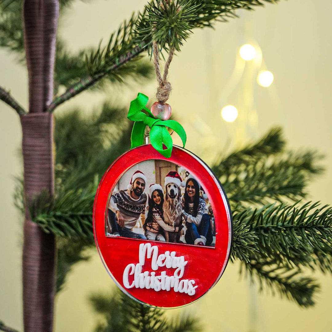 Photo Personalized Ornament For Christmas Tree Decoration