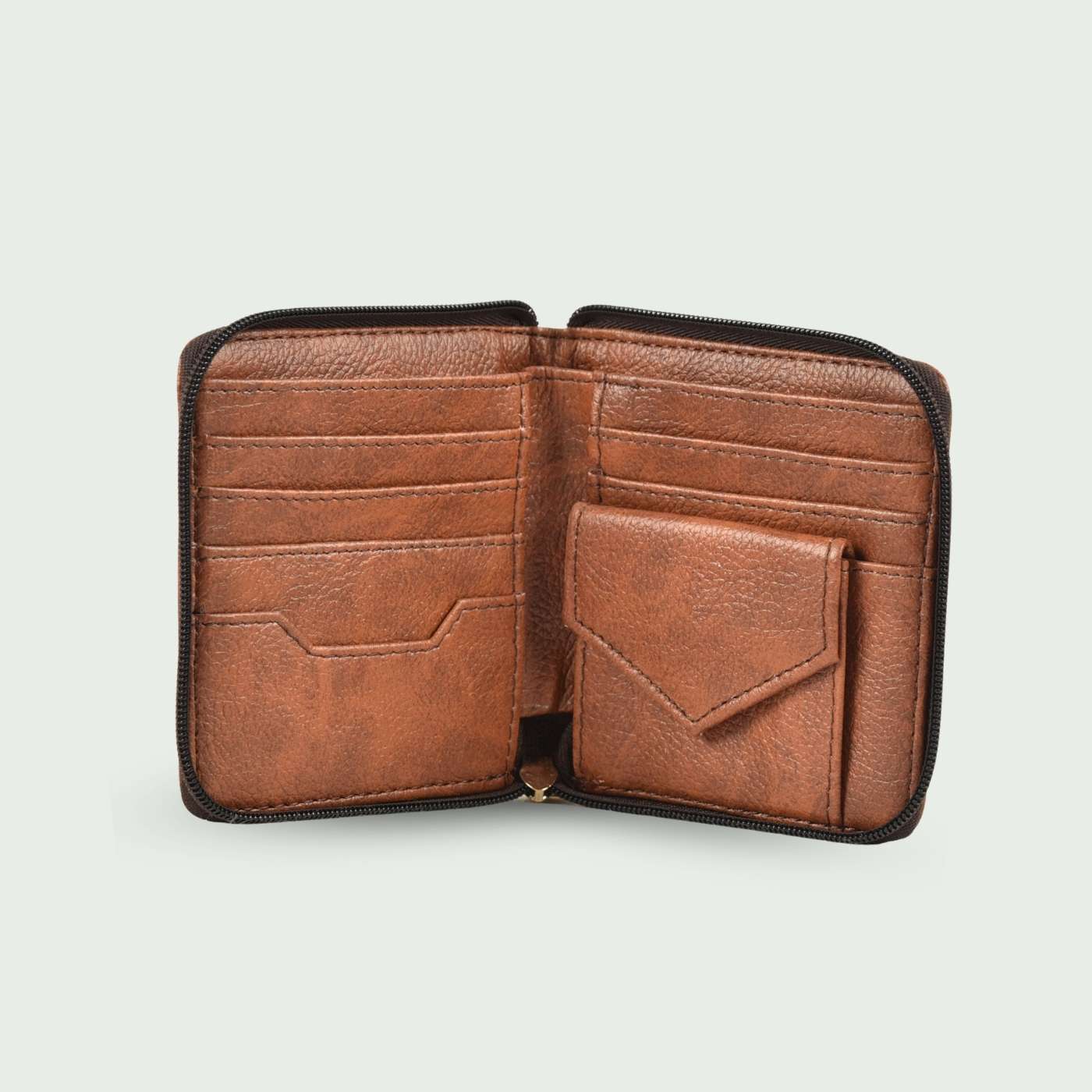 Buy Handcrafted Faux Leather Pocketbook Wallet Online On Zwende