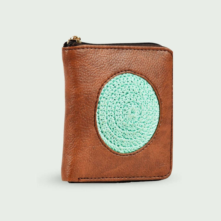 Handcrafted Faux Leather Pocketbook Wallet