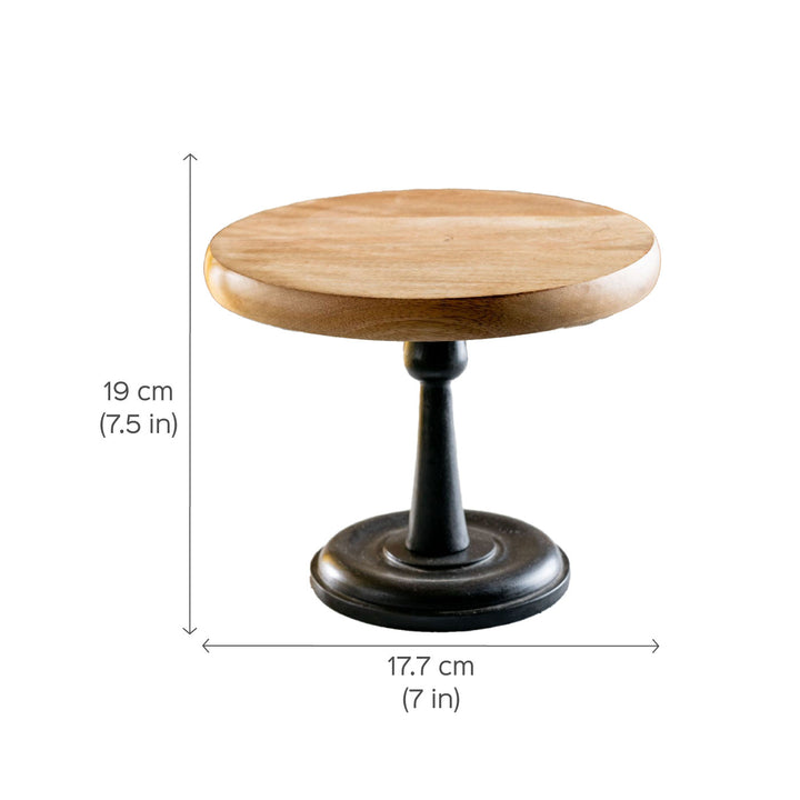 Poorna Mango Wood Dismantlable Cake Stand