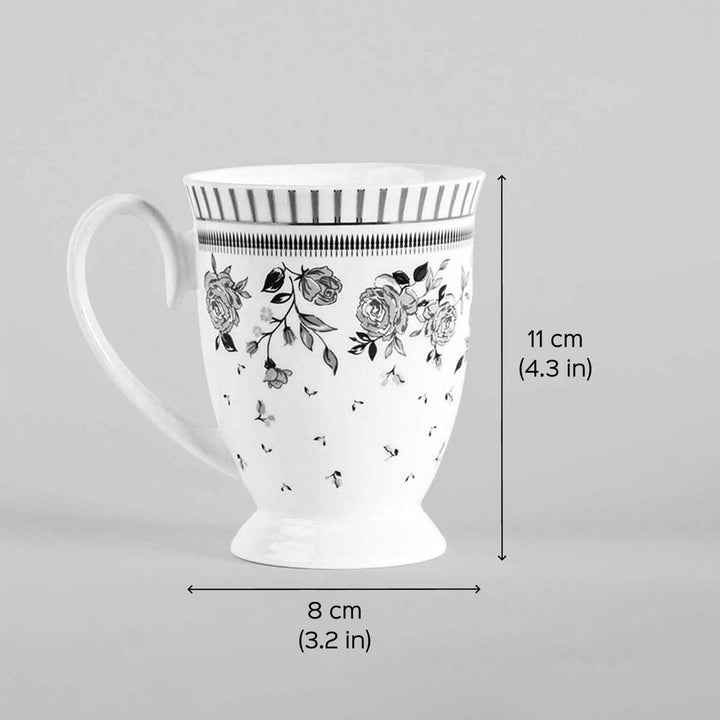 Portrait Of A Rose Porcelain Mug