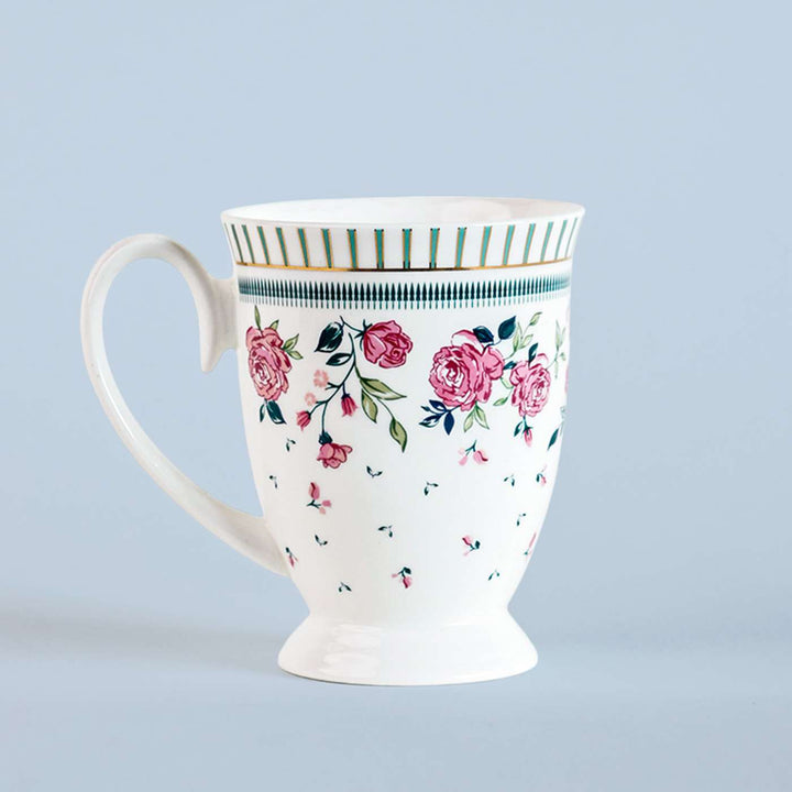 Portrait Of A Rose Porcelain Mug