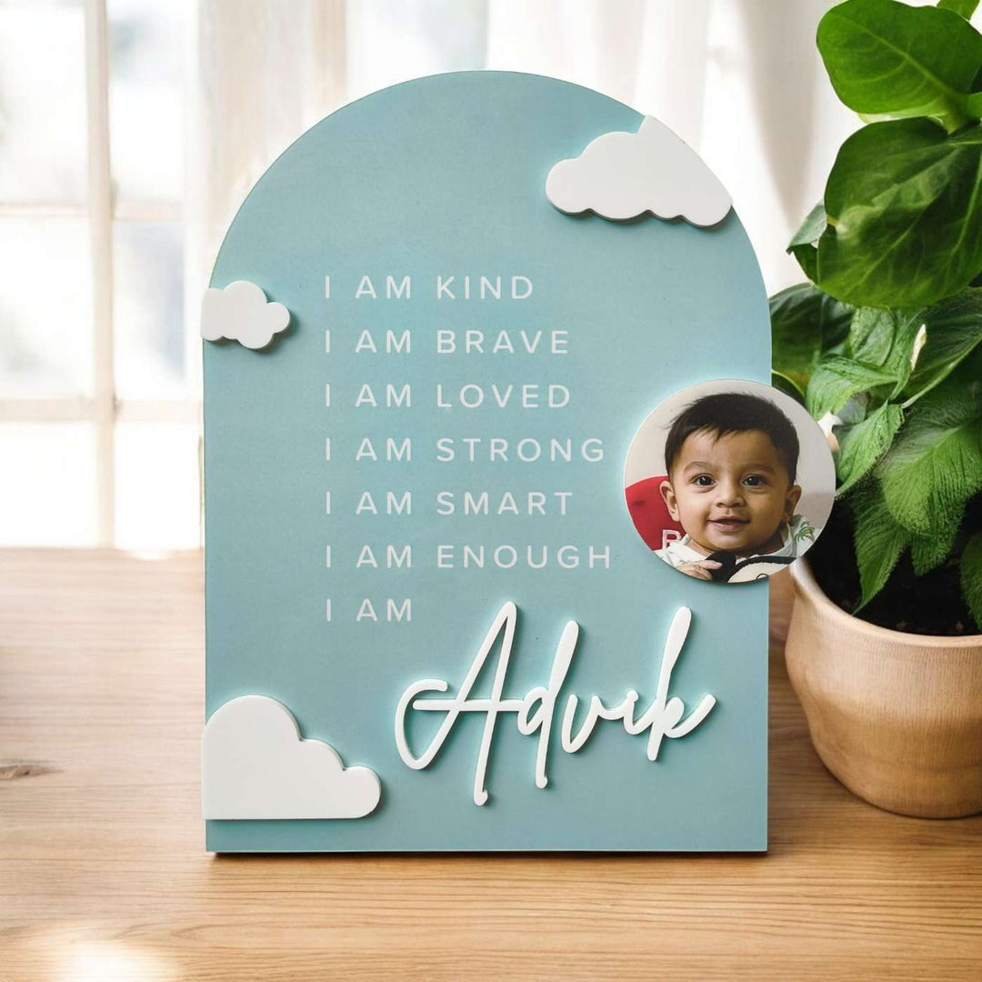 Photo Personalized Positive Affirmations Acrylic Frame