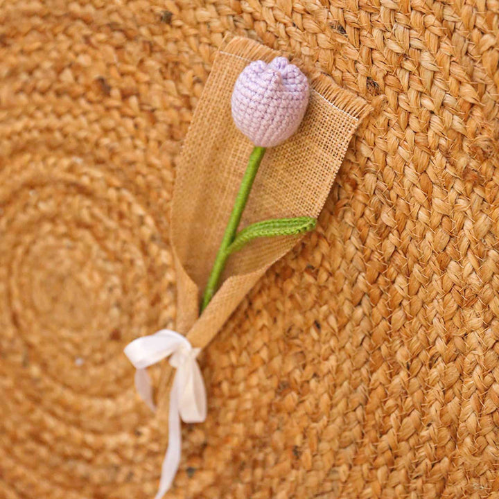 Handmade Crochet Tulip Flower