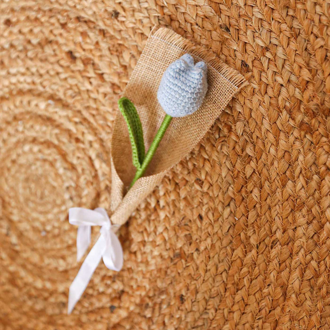 Handmade Crochet Tulip Flower