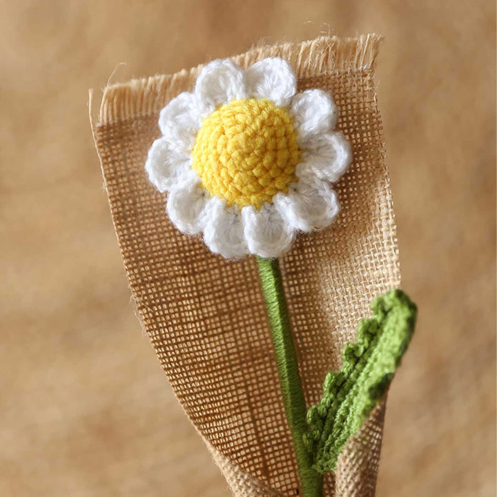 Handmade Crochet Sunflower