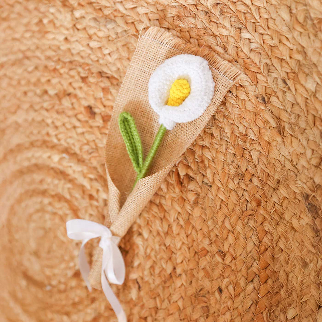 Handmade Crochet Sunflower