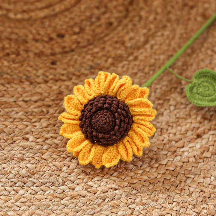 Handmade Crochet Large Sunflower