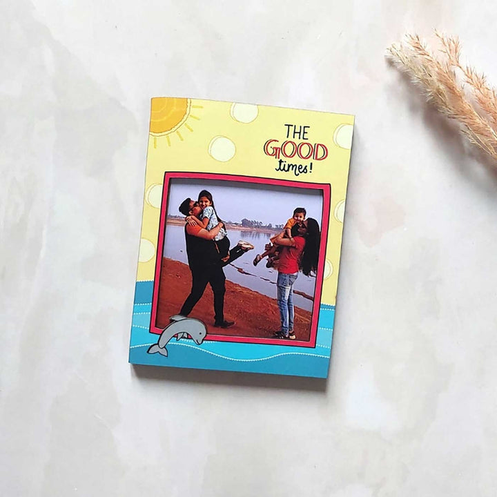 Handmade "The Good Times" Wooden Fridge Magnet