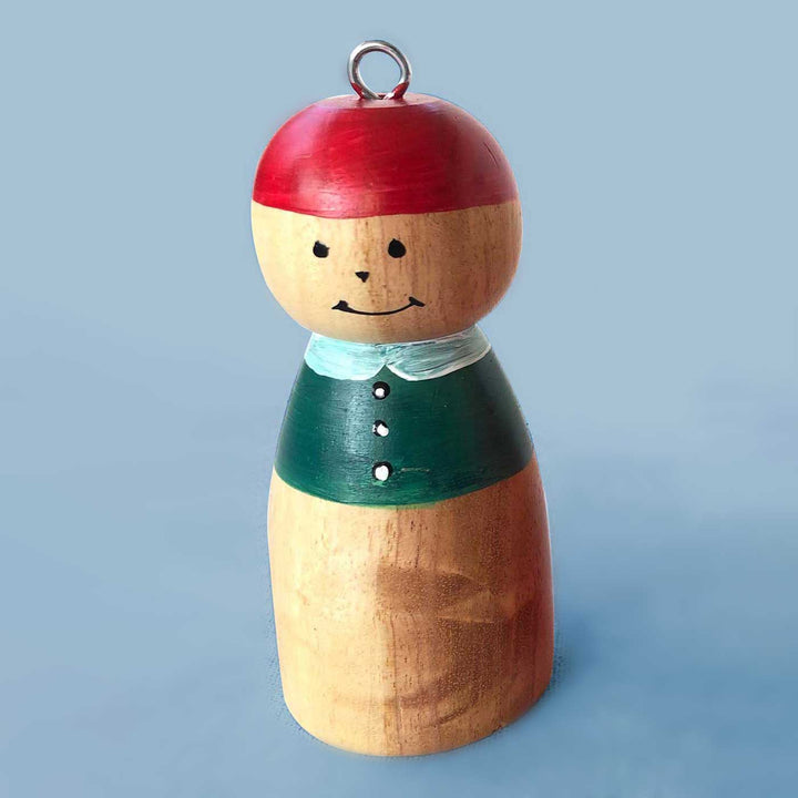 Handcrafted Wooden Hand Turned Christmas Ornament