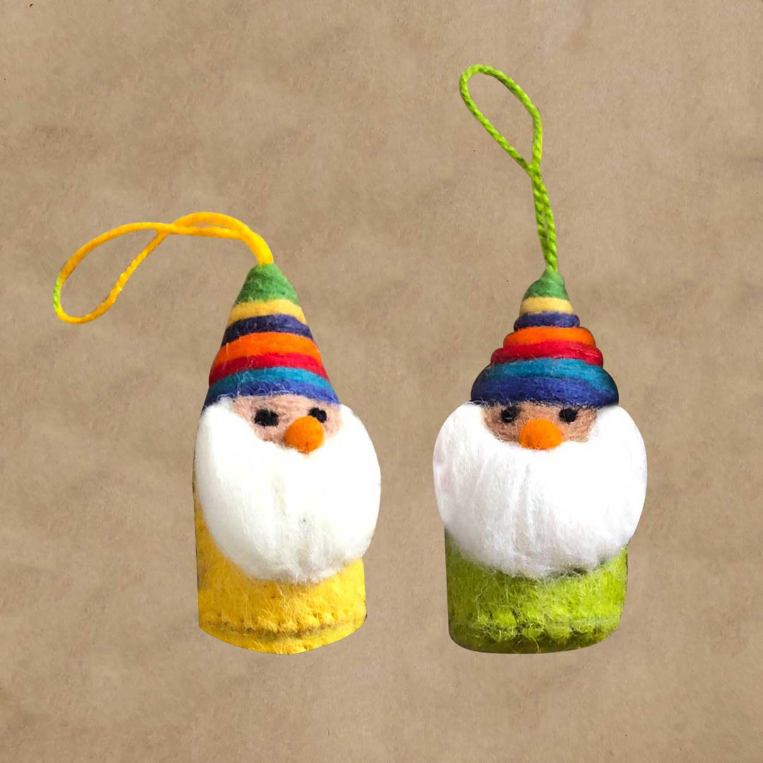 Handcrafted Felt Christmas Ornaments