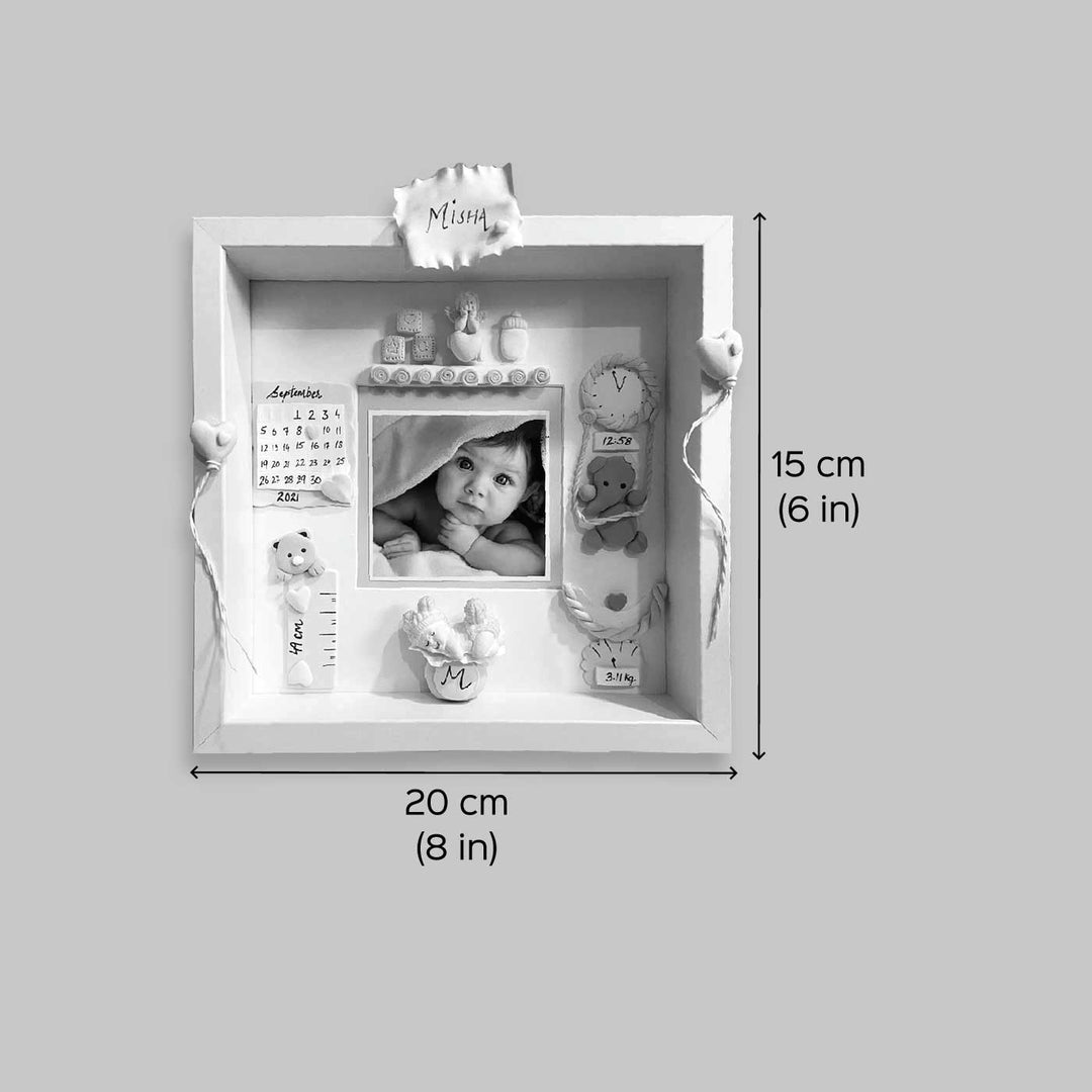 Photo Personalized Handmade The Baby Box Frame Wooden Frame