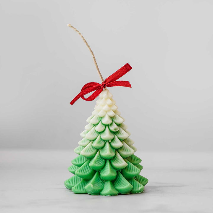 Christmas Tree Scented Soy Wax Candle | Floral Lavender