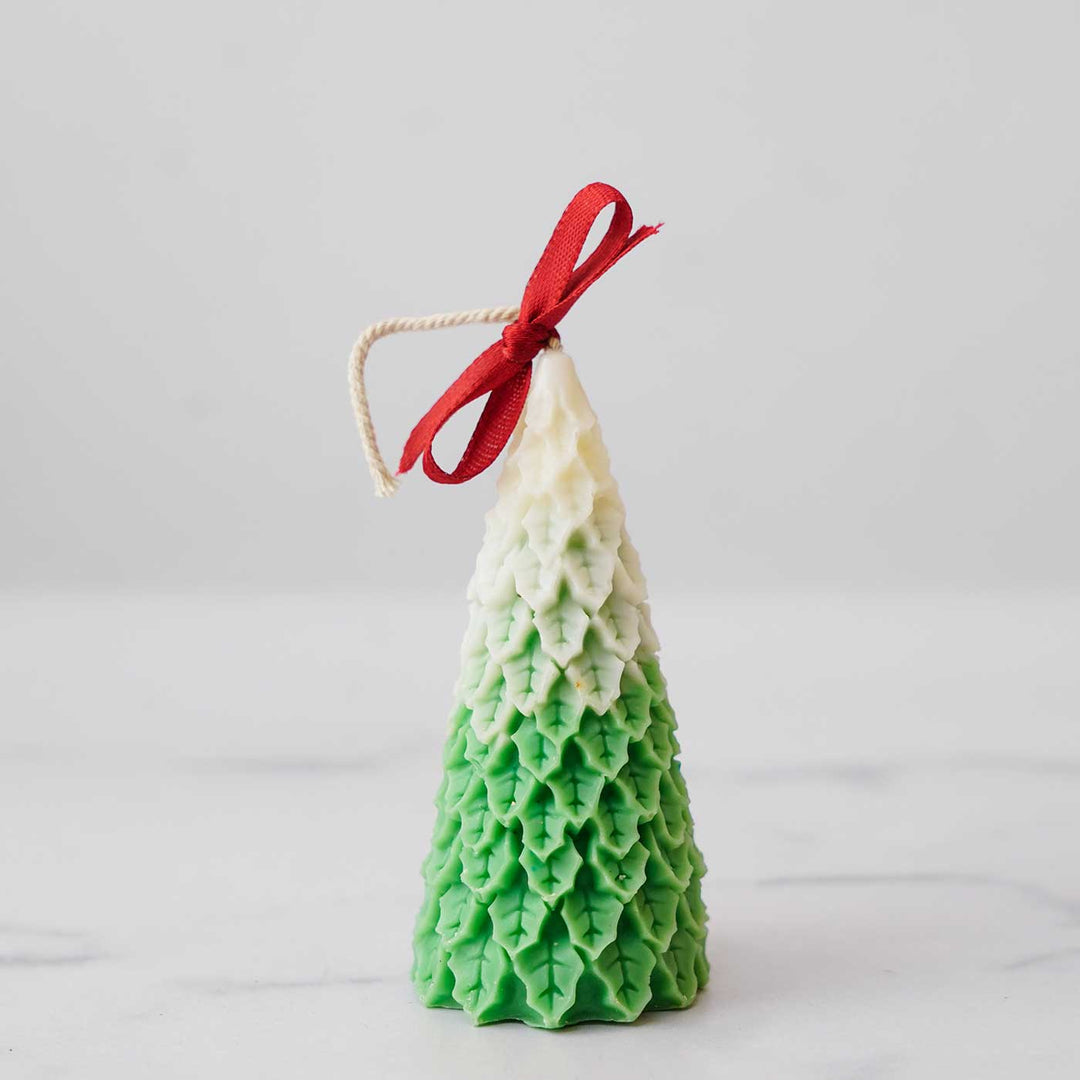 Christmas Tree Scented Lavender Soy Wax Candle | Set of 2