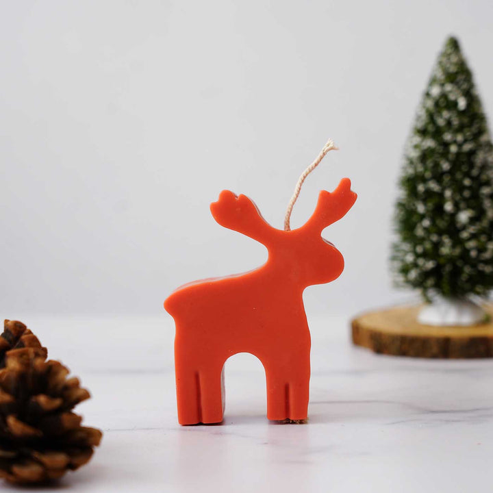 Reindeer Christmas Scented Soy Wax Candle | Japanese Cherry