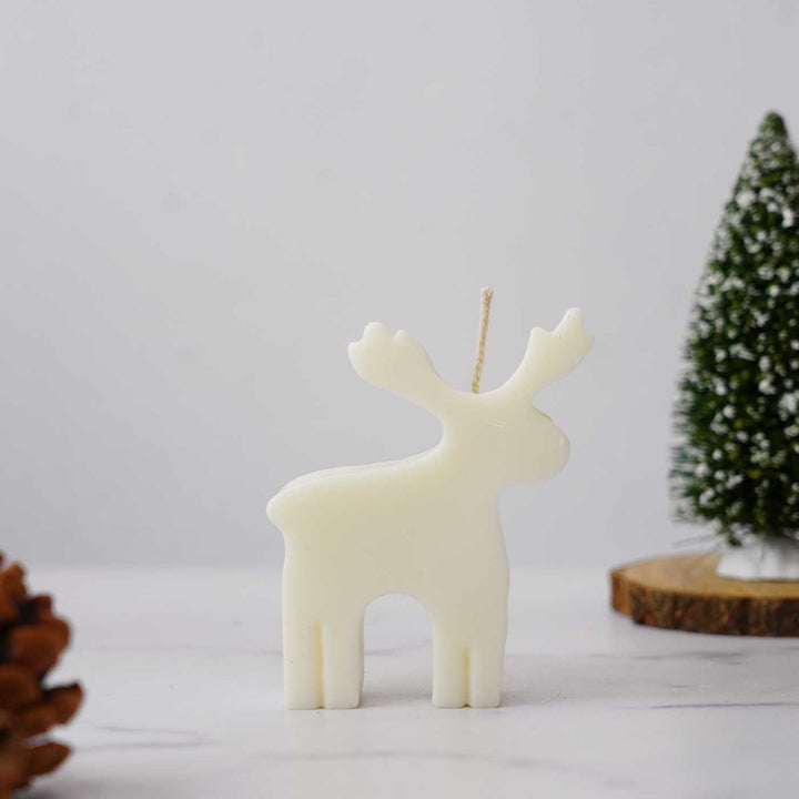 Reindeer Christmas Scented Soy Wax Candle | Japanese Cherry