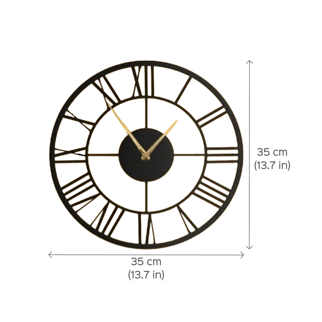 Minimalist Steel Wall Clock