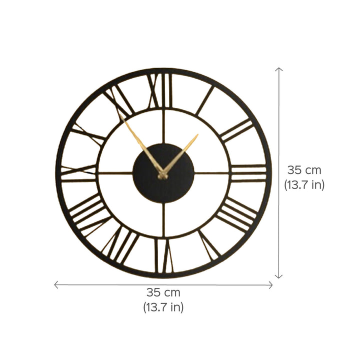 Minimalist Steel Wall Clock