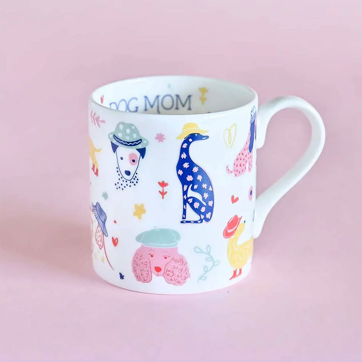 Handmade Top Dog Mama Fine China Mug