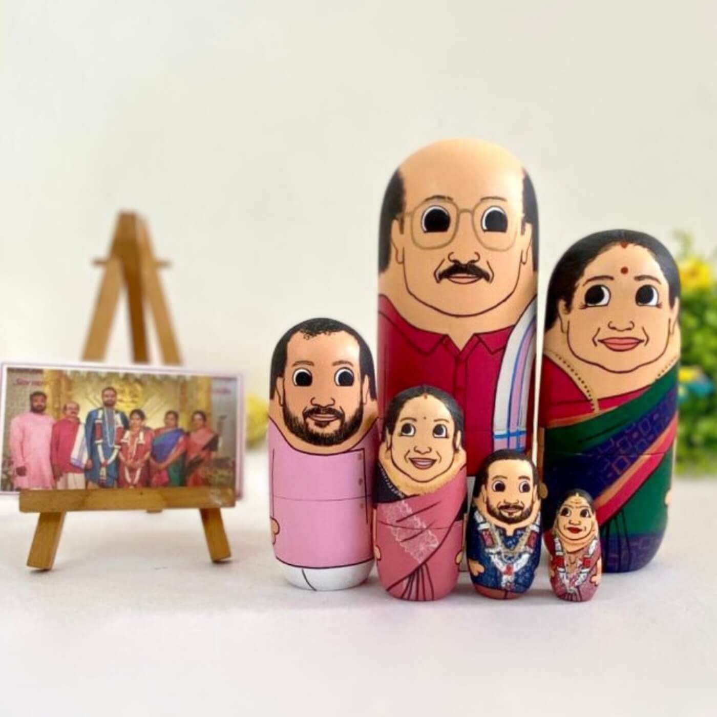 Male nesting dolls on sale