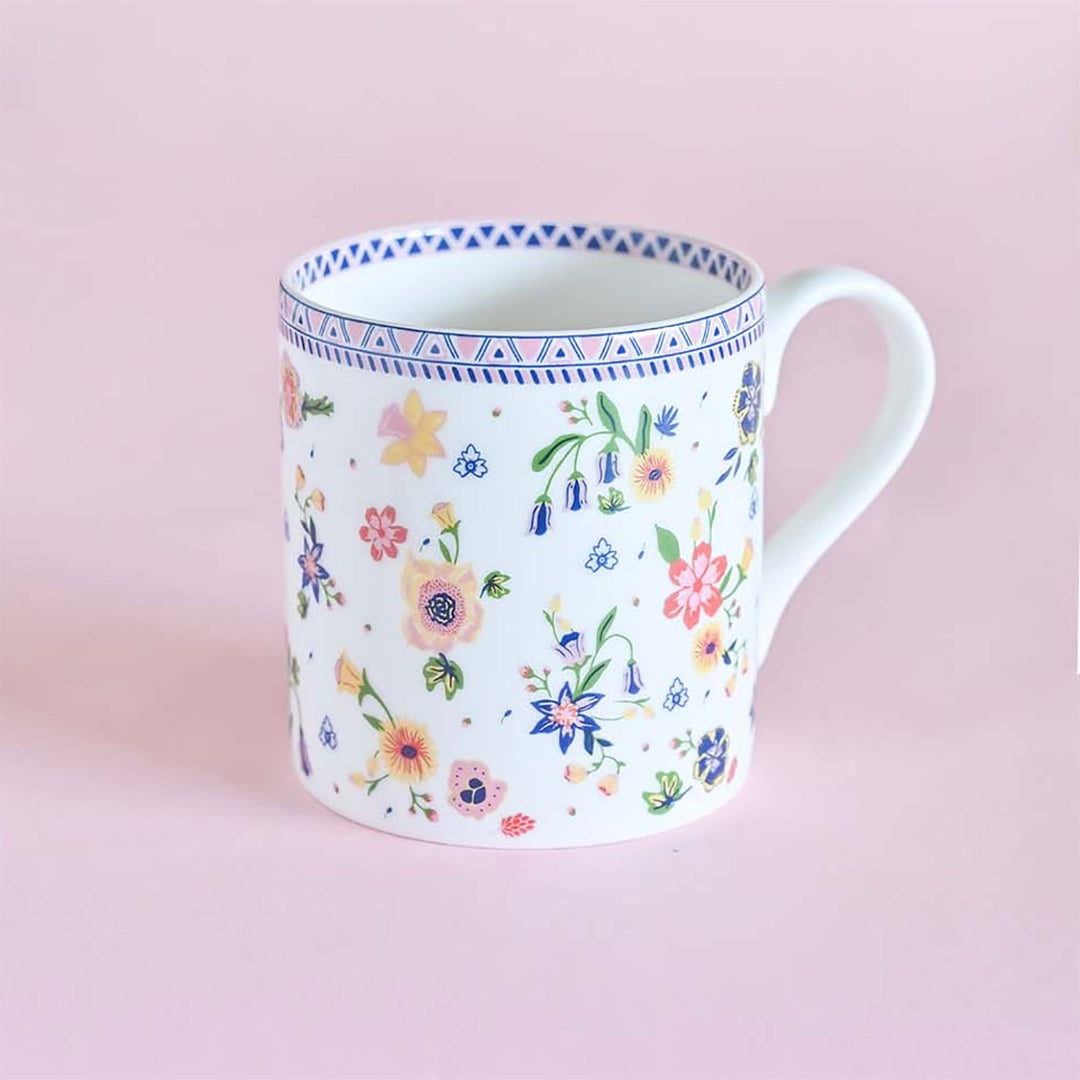 Handmade World's Best Mom Fine China Mug