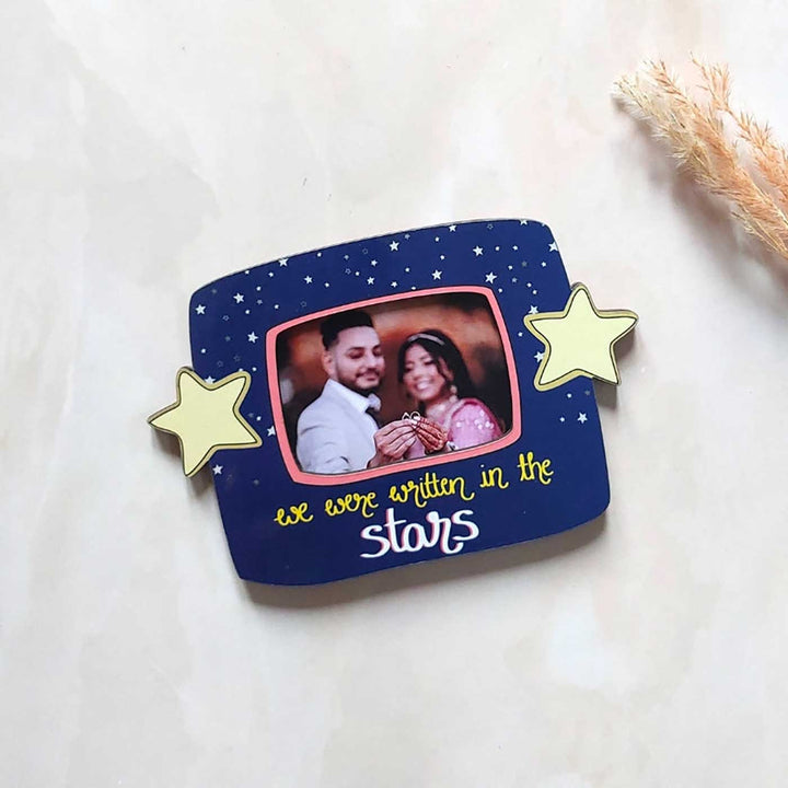 Handmade "Written In The Stars" Wooden Fridge Magnet