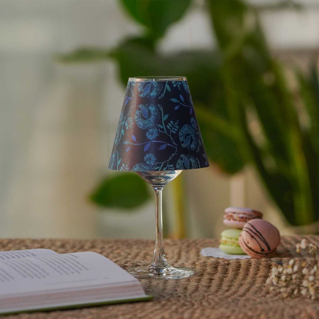 Wine Glass Shades - Palace Garden