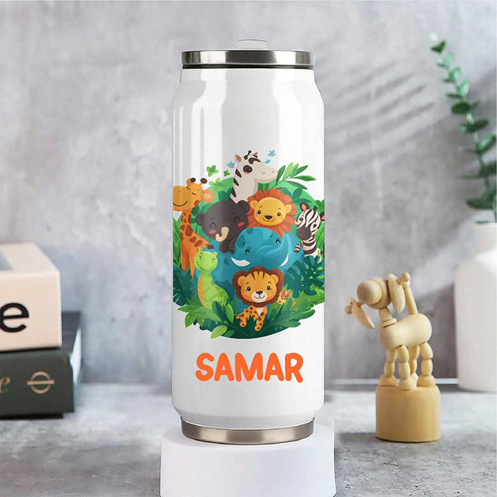 Personalized Theme Printed Steel Water Bottle