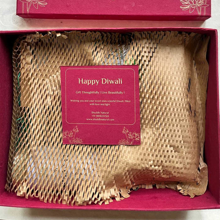 Handmade Ecofriendly Wax Diya Diwali Hamper | Set Of 7