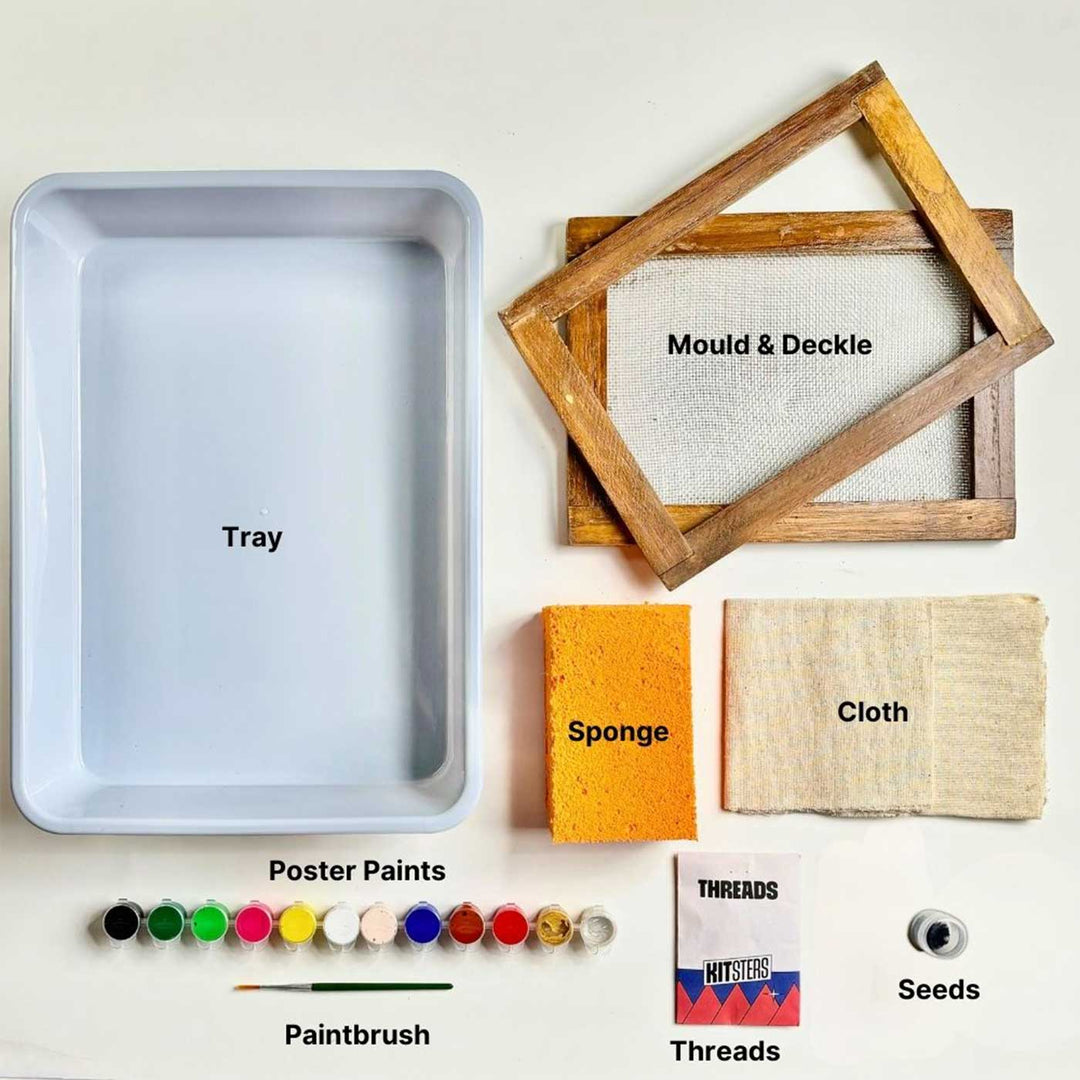 Handmade Paper Making DIY Kit