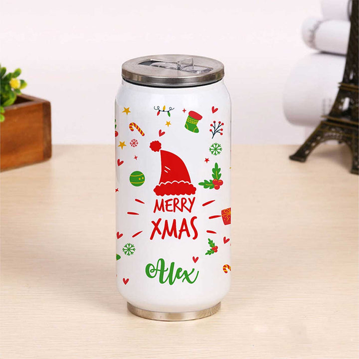 Personalized Printed Steel Bottle | Xmas Gifting Ideas