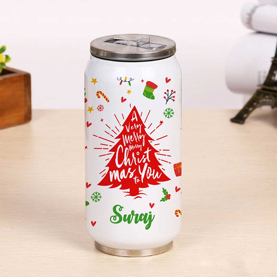 Personalized Printed Steel Bottle | Xmas Gifting Ideas