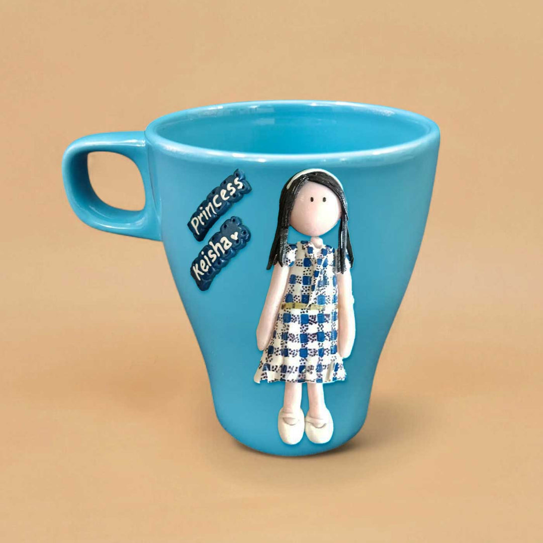 Photo Personalized Handmade Cute Girl Theme Ceramic Mug