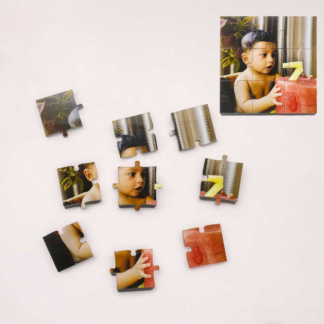 Photo Personalized 4 Inch Magnetic Puzzle