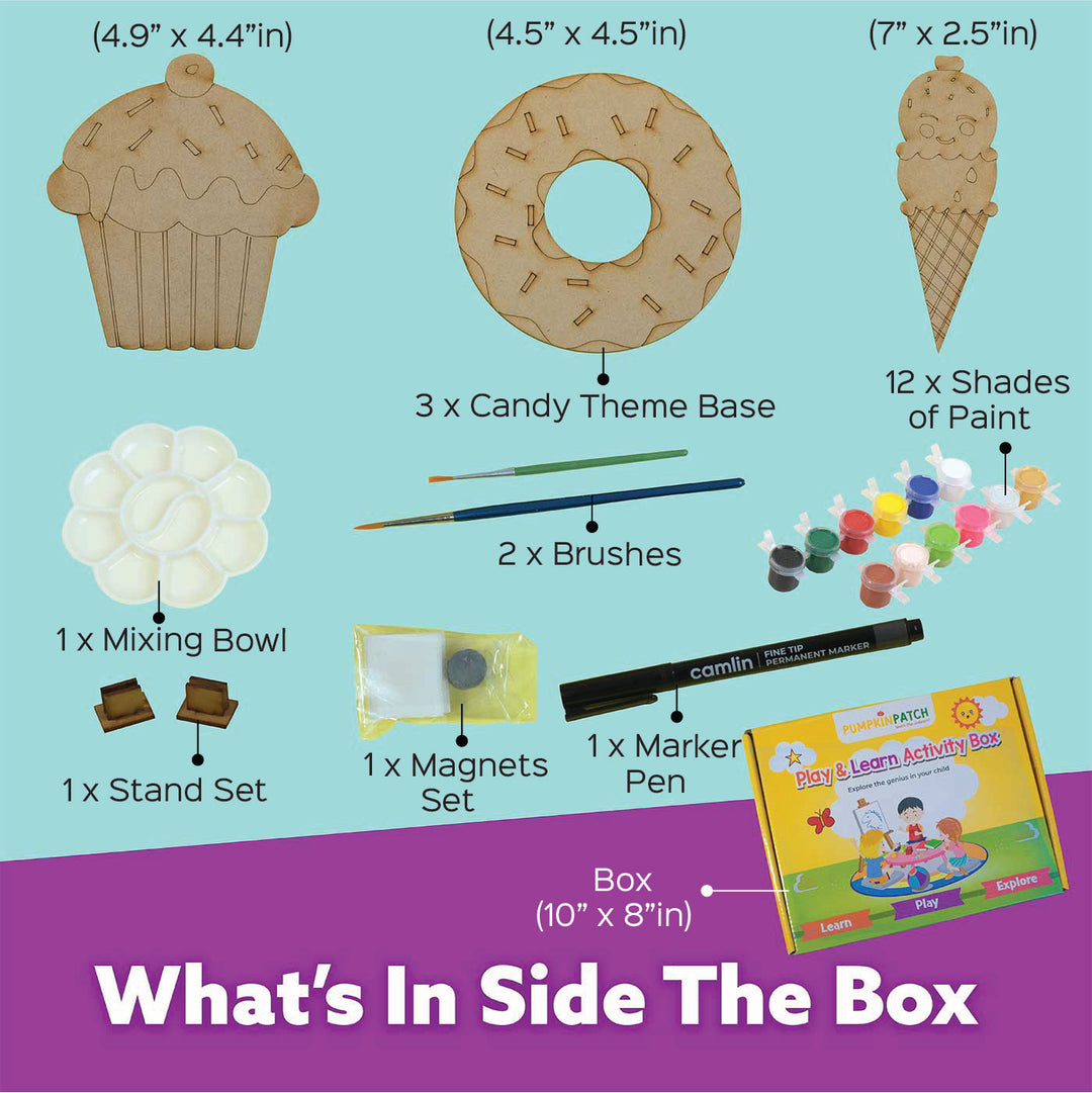 Handmade Sweet Treats DIY Box DIY Kit | Set of 8