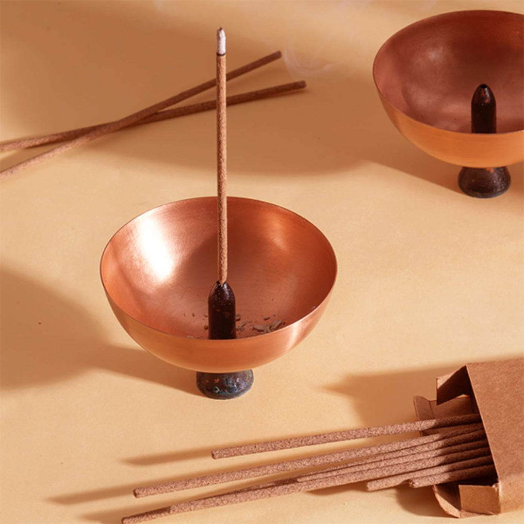 Handmade Transcend Copper Incense Stick Holder