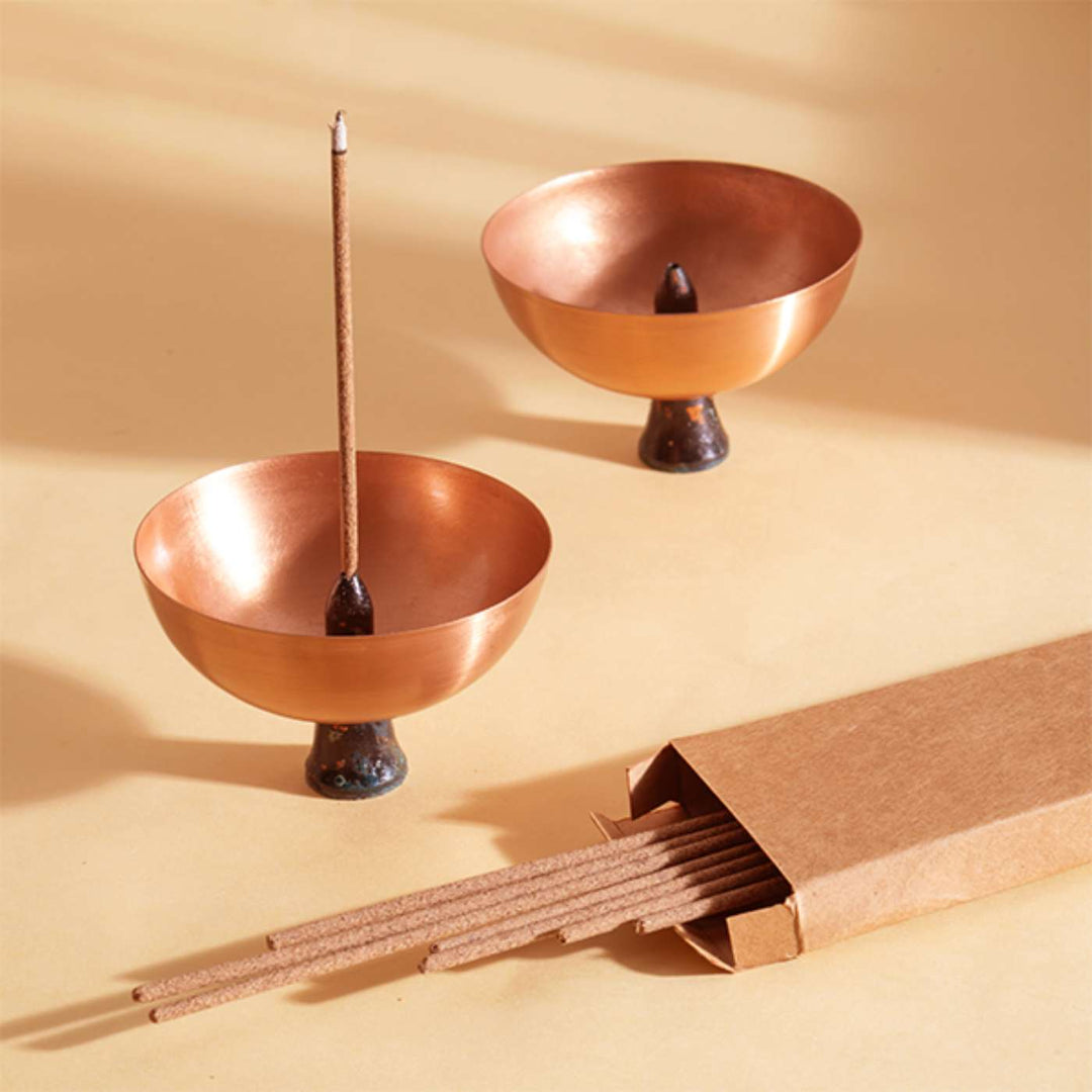 Handmade Transcend Copper Incense Stick Holder