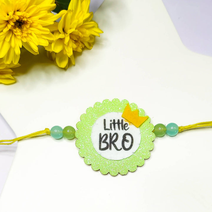 Glow in the dark Rakhi For Kids With Roli Chawal