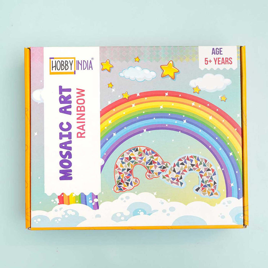 Rainbow Theme Mosaic DIY Kit For Kids